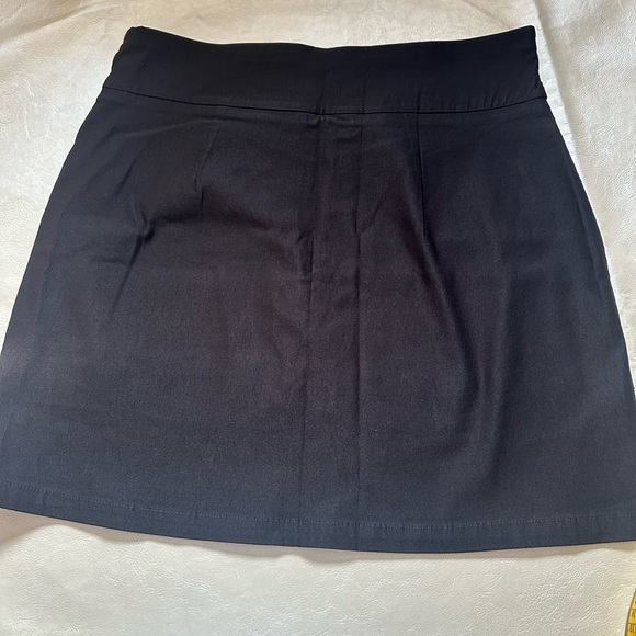 Rafaella Black A-Line Mini Skirt for Work - Picture 3 of 8